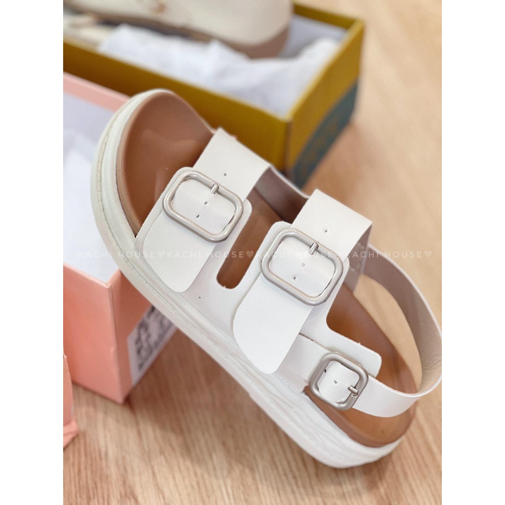 Sandal 2 quai ngang khóa 689-1- Kachi House