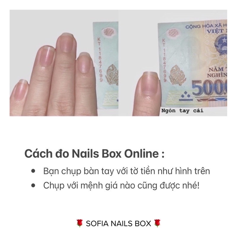 Nail Box Đen Kim Cương Theo Yêu Cầu - Tặng Kèm Dũa + Keo