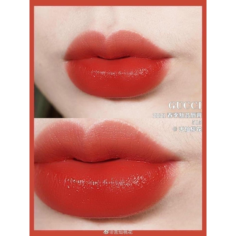 Son Gucci Rouge de Beauté Brillant Glow & Care Shine Lipstick | BigBuy360 - bigbuy360.vn