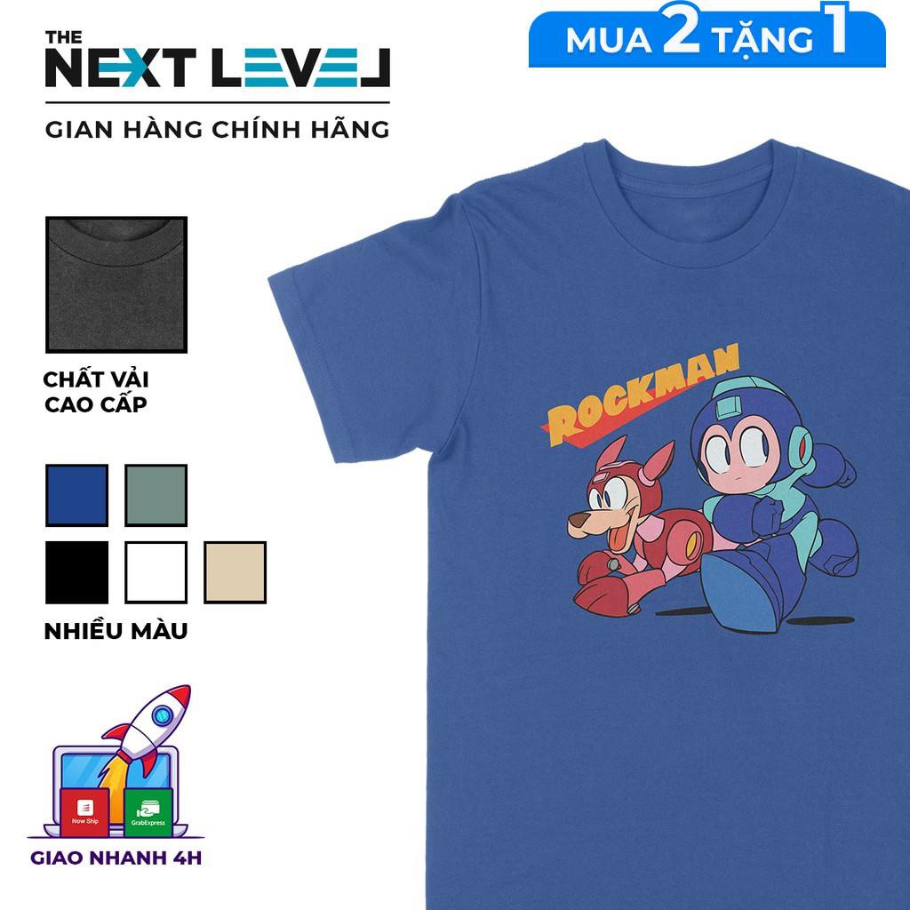Áo thun Rock Man & Rush Unisex THE NEXT LEVEL, Cotton 100% 5 màu nam nữ - BT0002