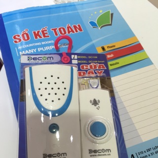 Chuông cửa báo khách không dây kín nước