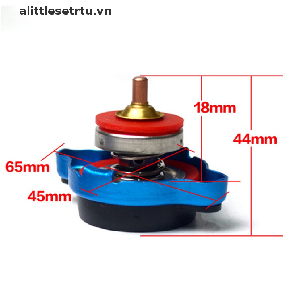 Vỏ Bọc Bộ Tản Nhiệt &amp; Đồng Hồ Đo Nhiệt Độ Nước Thông Dụng Cho Xe Hơi 1.1Bar
