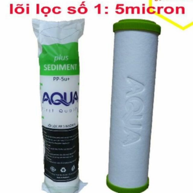 Lõi lọc số 1 Aqua cho máy lọc nước ro