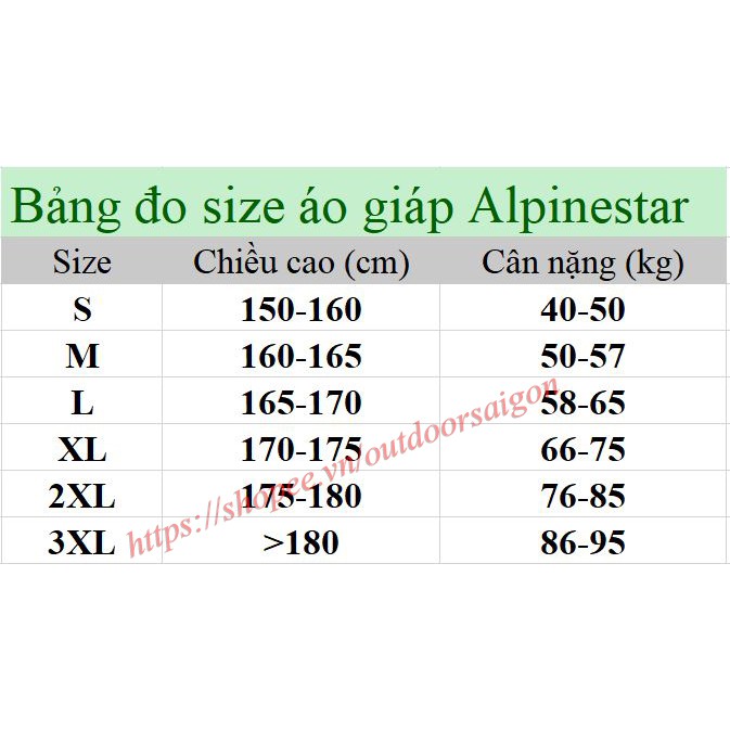 Áo khoác giáp bảo hộ Alpinestar