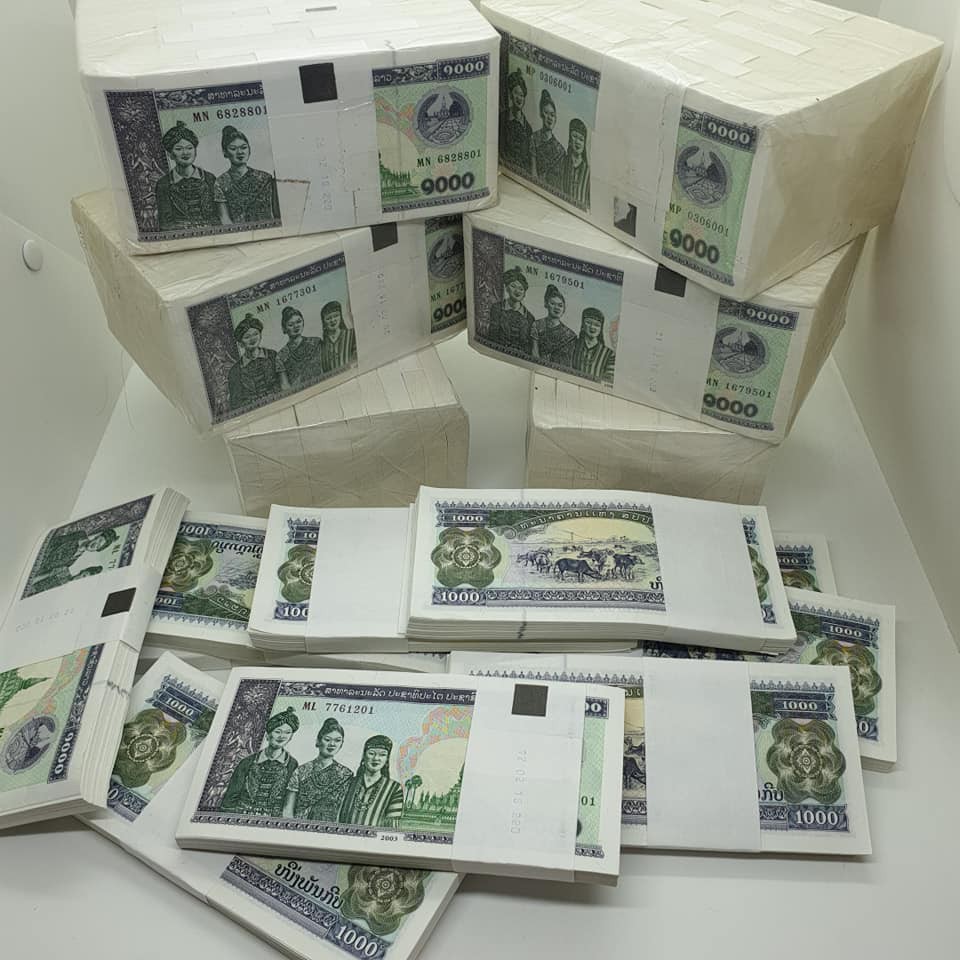 Tiền hình con trâu - 1000 Kip Lào lì xì tết, giá tốt nhất | BigBuy360 - bigbuy360.vn