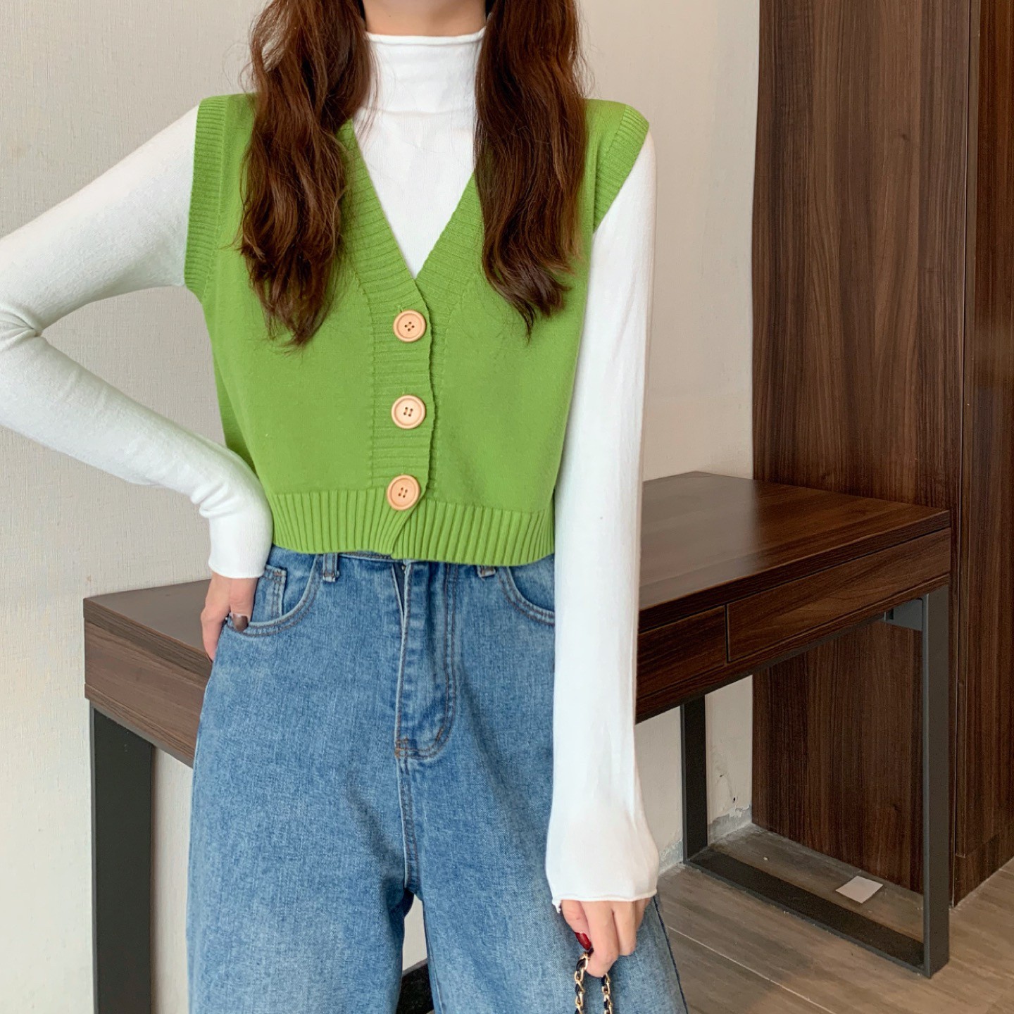 Áo Khoác Cardigan Không Tay Thời Trang Nữ Tính | BigBuy360 - bigbuy360.vn