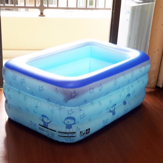 Bể Bơi Phao 1m8 - 2m1 Họa Tiết 3 Tầng Dày Dặn