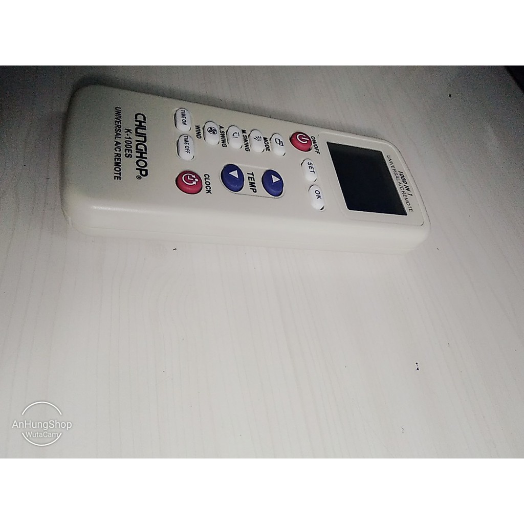 Điều Khiển Đa Năng K100ES CHUNGHOP-Remote Đa Năng Sử Dụng Cho Tất Cả Các Loại Máy Lạnh -Hàng Chính Hãng