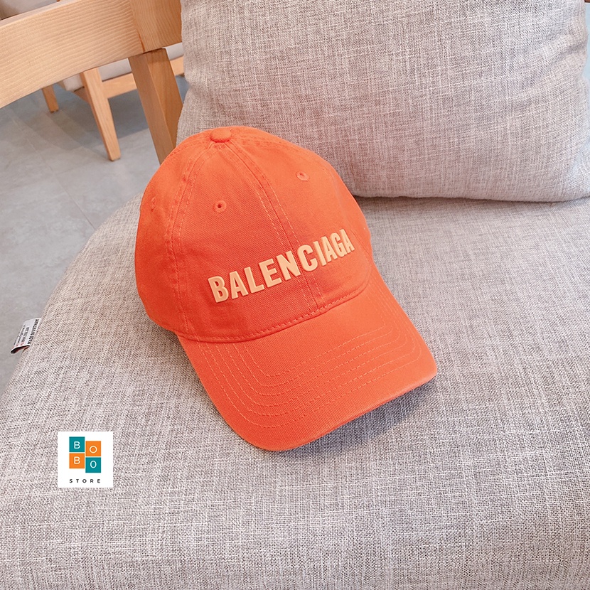 Mũ lưỡi trai Balenciaga nhiều màu cotton logo thêu nổi - phong cách trẻ trung - năng động