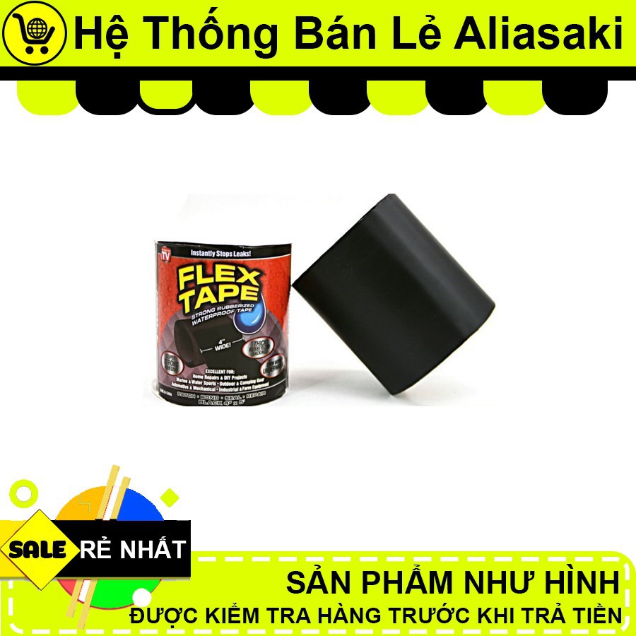 Miếng Vá Ống Nước FLEX TAPE Siêu Dính Rẻ Nhất