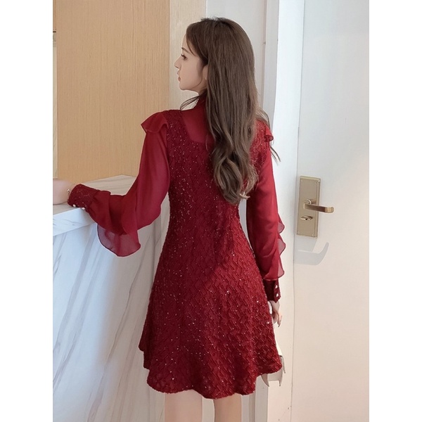 Váy dạ tweed