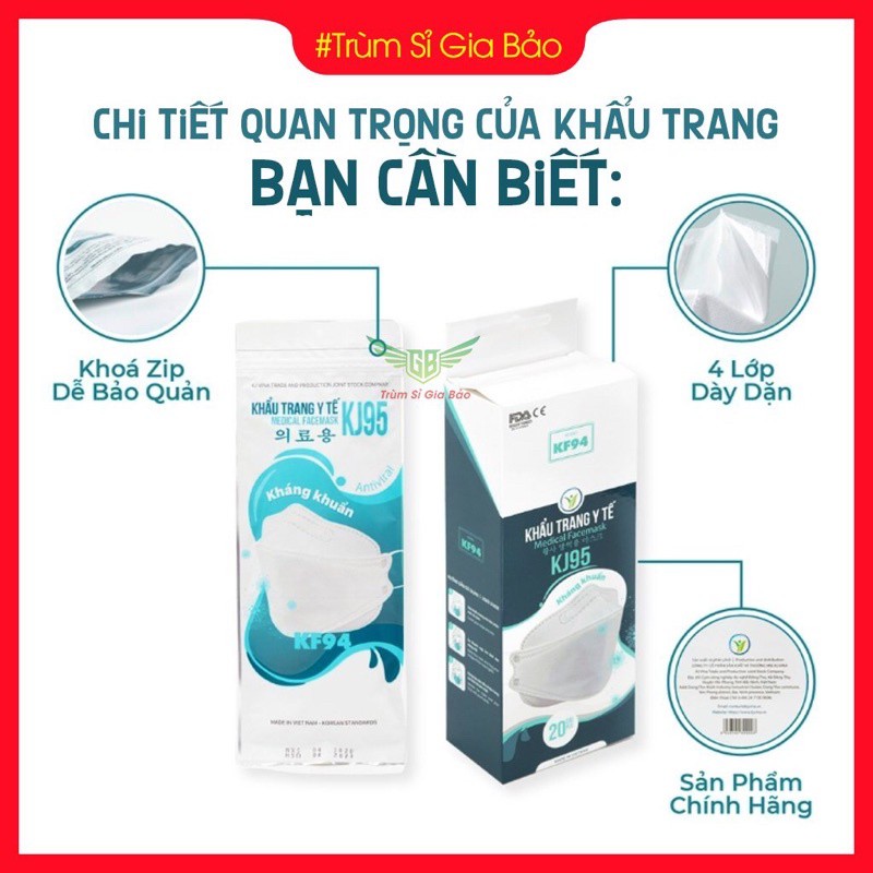 Khẩu trang 3d mask model kf94 4 lớp kháng khuẩn chống dịch , phòng chống giọt bắn kj95 chuẩn FDA - CE | BigBuy360 - bigbuy360.vn
