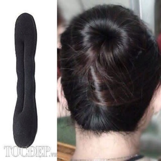 Combo: kẹp mái phồng + búi tóc