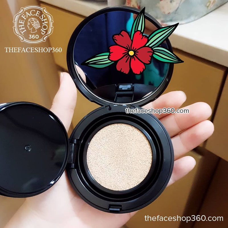 Phấn nước lâu trôi Ink Lasting Cushion SPF30 PA++ fmgt The Face Shop