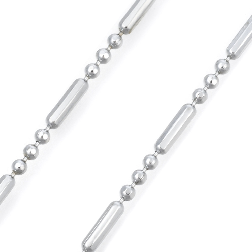 1 Dây Chuyền Thép Không Gỉ 17.9 inches 1.5mm