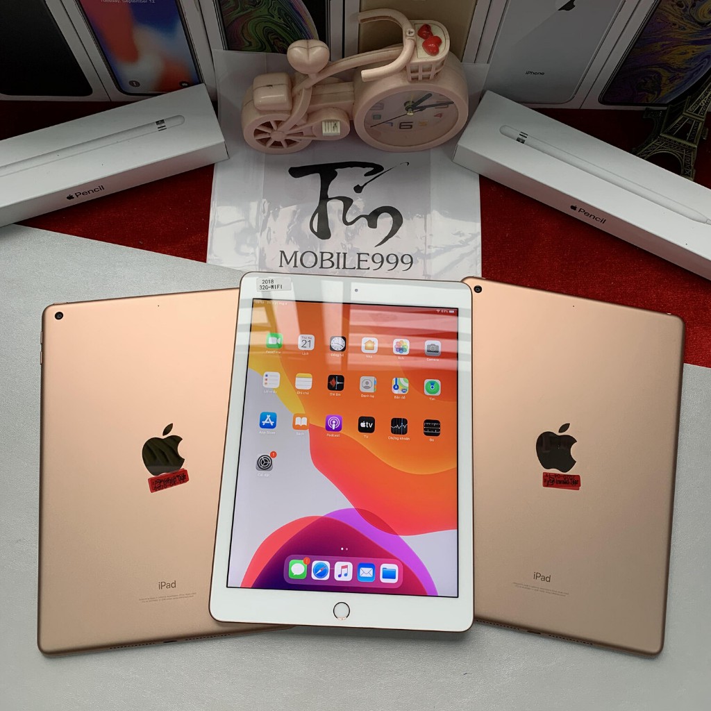 iPad 2018 Gen 6 (Only Wifi) 32GB Chính Hãng Zin Đẹp 99% - Màn đẹp 16 triệu màu - Chíp A10 siêu nhanh - Pin trâu