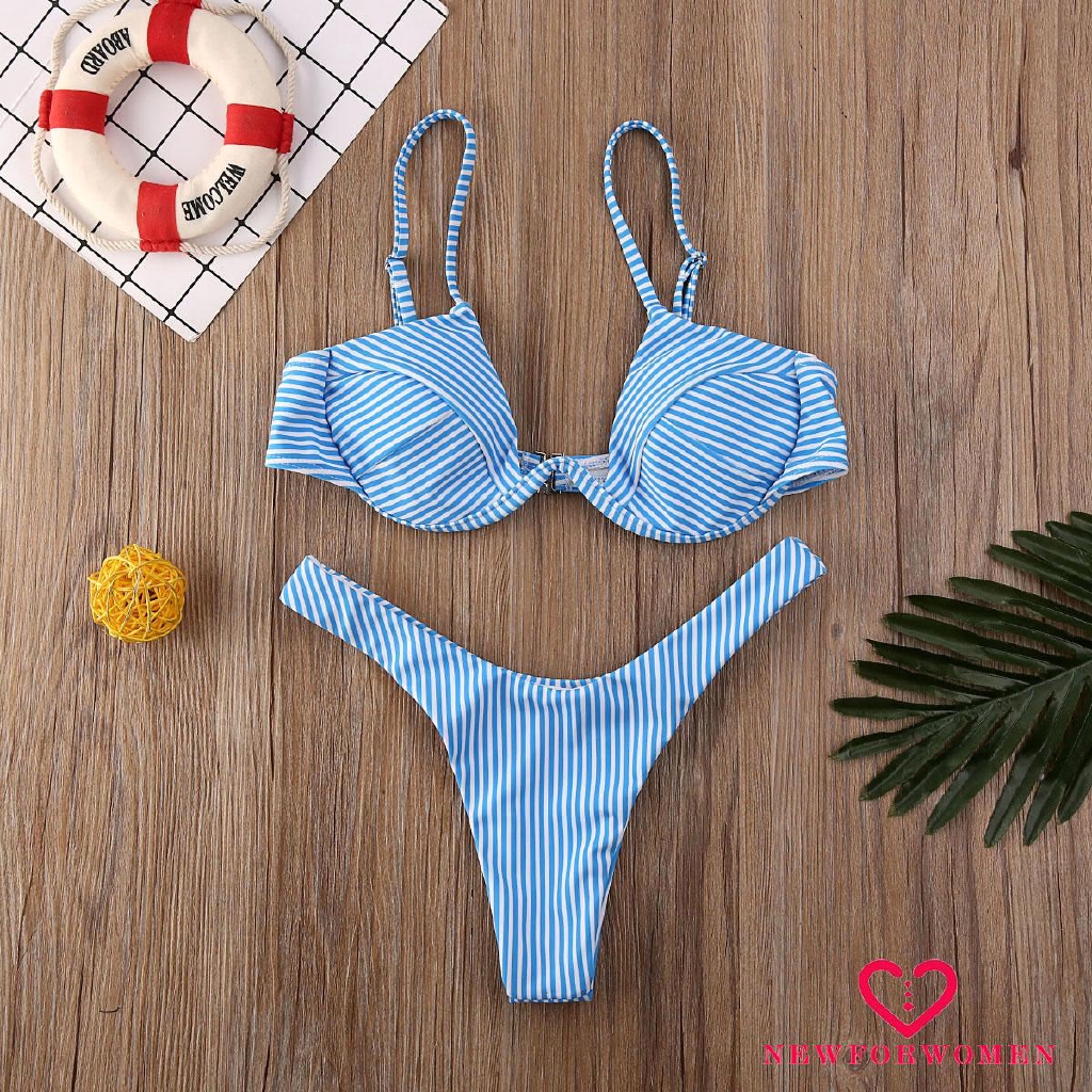 Bộ Bikini Hai Mảnh Họa Tiết Da Báo Gợi Cảm Cho Nữ
