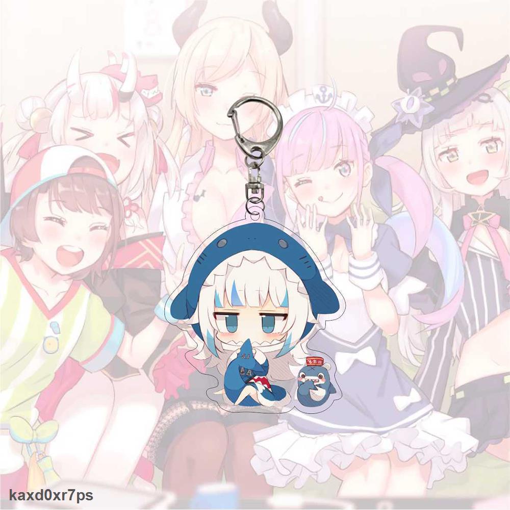 Siêu Giảm Giá Móc Chìa Khóa Bằng Acrylic Hình Ookami Mio Nakiri Ayame Gawr Gura Usada Pekora Độc Đáo