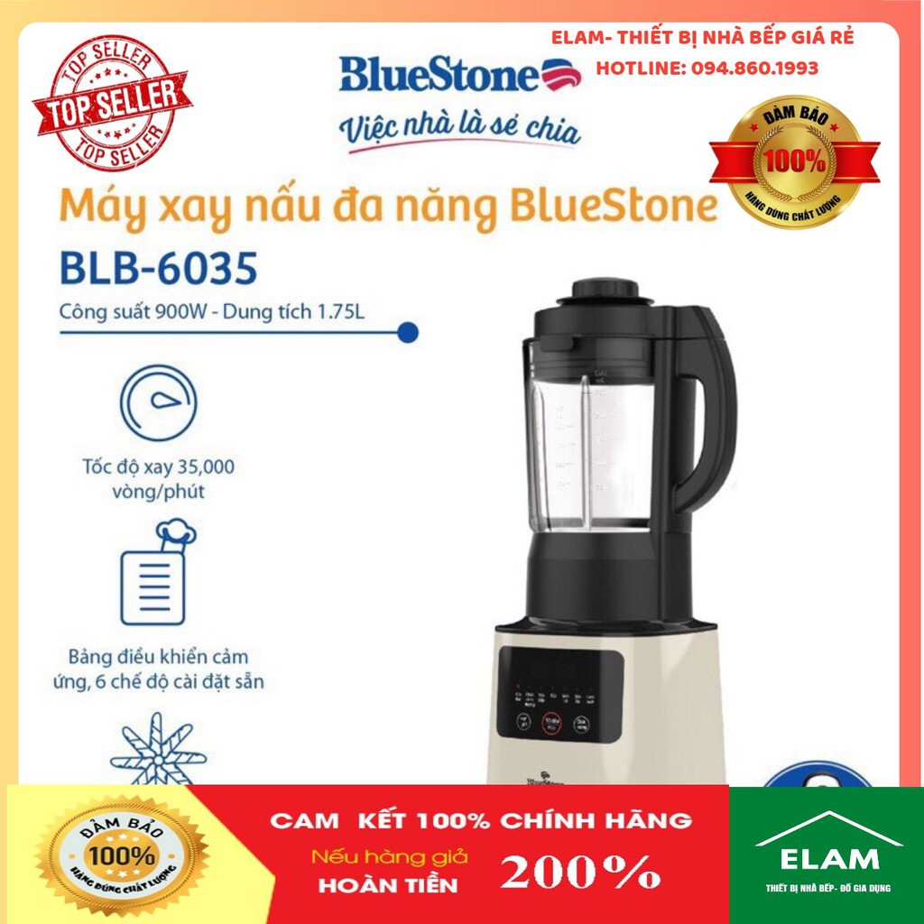 Máy Làm Sữa Hạt Đa Năng BlueStone BLB-6035 - Hàng chính hãng - Bảo hành 24 tháng