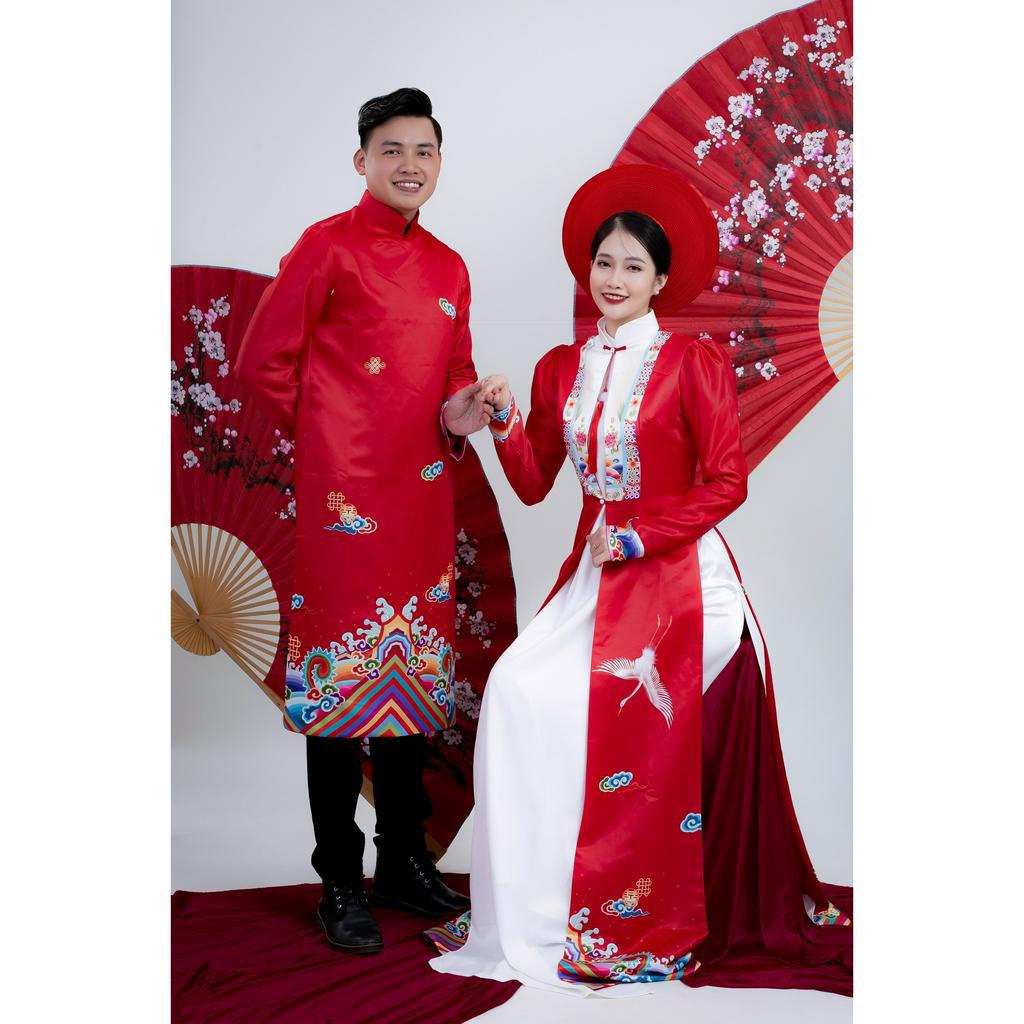 Cặp Nhật Bình Cách Tân Cho Cô Dâu Chú Rể Cho Ngày Cưới Hỏi-vững trần