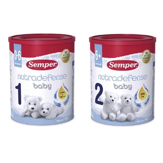Sữa semper nga số 1-2