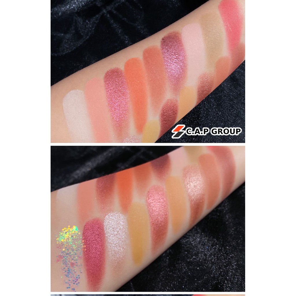 Bảng phấn mắt nội địa trung nhũ lấp lánh kim tuyến 18 ô màu trang điểm mắt Muge Leen - [ Mẫu mới ] | BigBuy360 - bigbuy360.vn