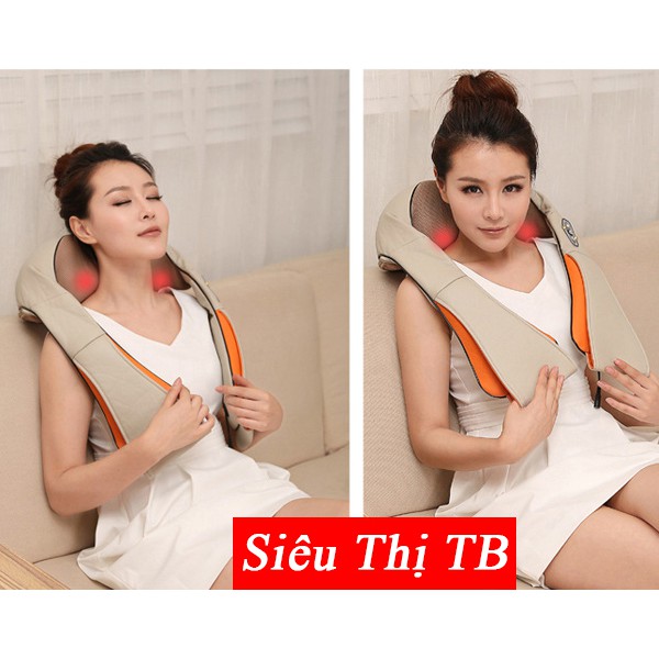 Đai Massage Vai Gáy Hồng Ngoại Akita Nhật Bản