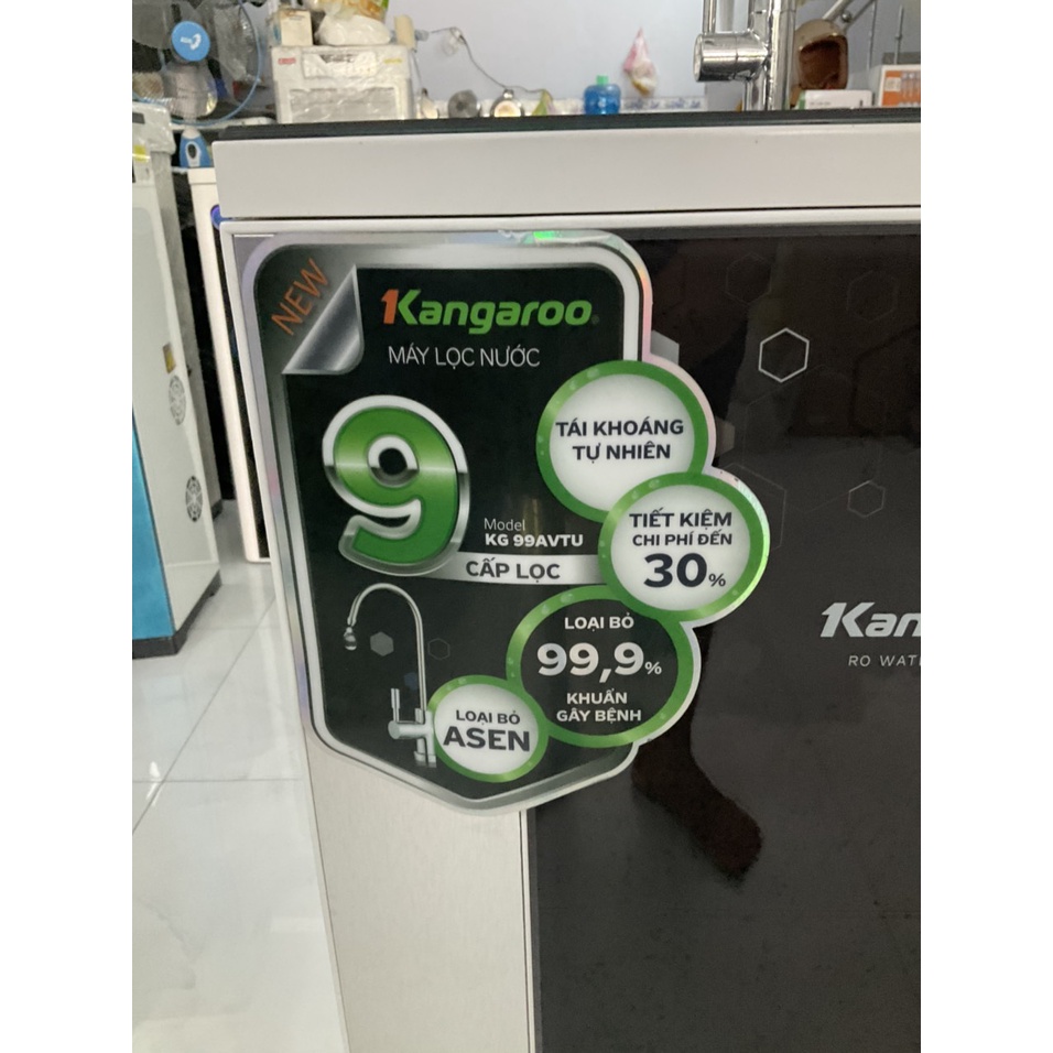 Máy lọc nước RO Kangaroo KG99A VTU 9 lõi 1 vòi - Hàng trưng bày