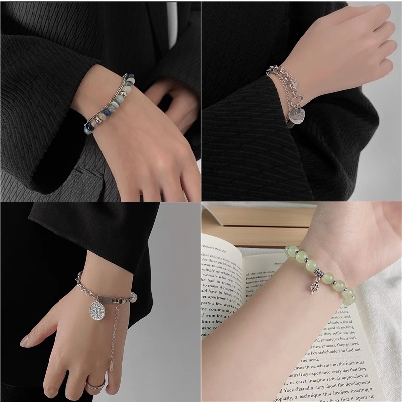 Vòng Tay Đính Hạt Ngọc Trai Cao Cấp Thời Trang Cho Nữ G002