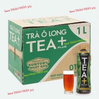 Trà ÔLong TEA+Plus Chai 1 Lít Siêu To
