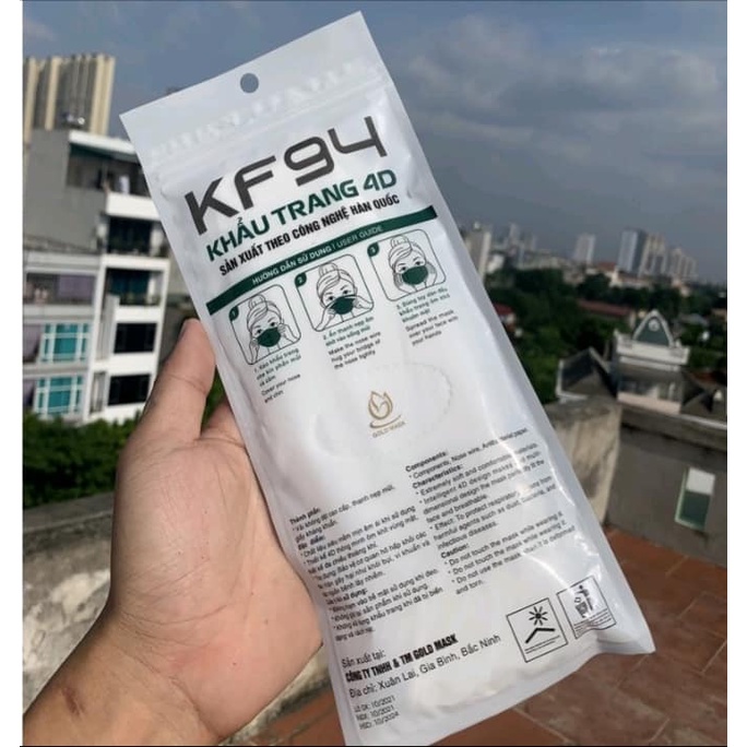KF94 GOLD MASK (TÚI 10 CÁI) | BigBuy360 - bigbuy360.vn