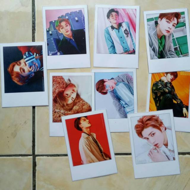 Polaroid Vòng Tay Thời Trang Cho Fan Của Nhóm Nhạc Kpop Bts Exo Seventeen