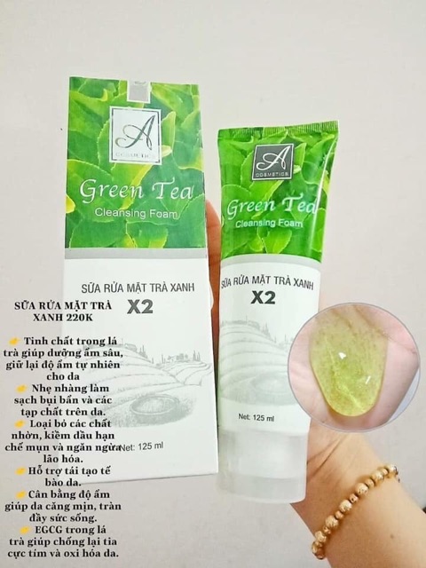 Combo 4 món dành cho da mặt  chữ A