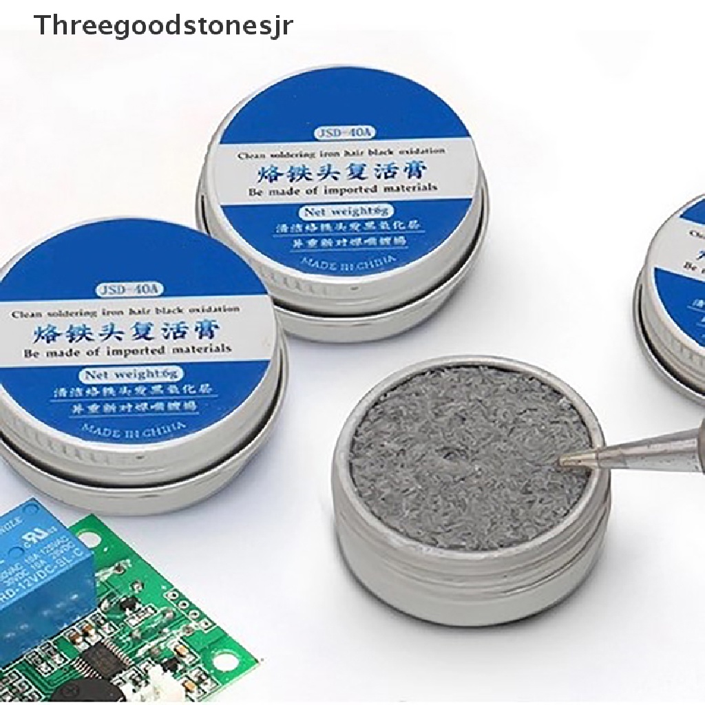Dụng Cụ Vệ Sinh Đầu Mũi Hàn 6g Bằng Thiếc Tiện Dụng