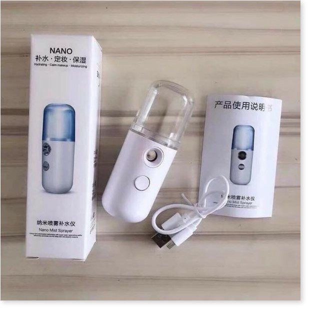 🍭Máy xông hơi mini cầm tay thuận tiện mang được đi mọi nơi/-li /-li /-li 59kDùng để cấp ẩm cho da thì còn gì tuyệt vờ