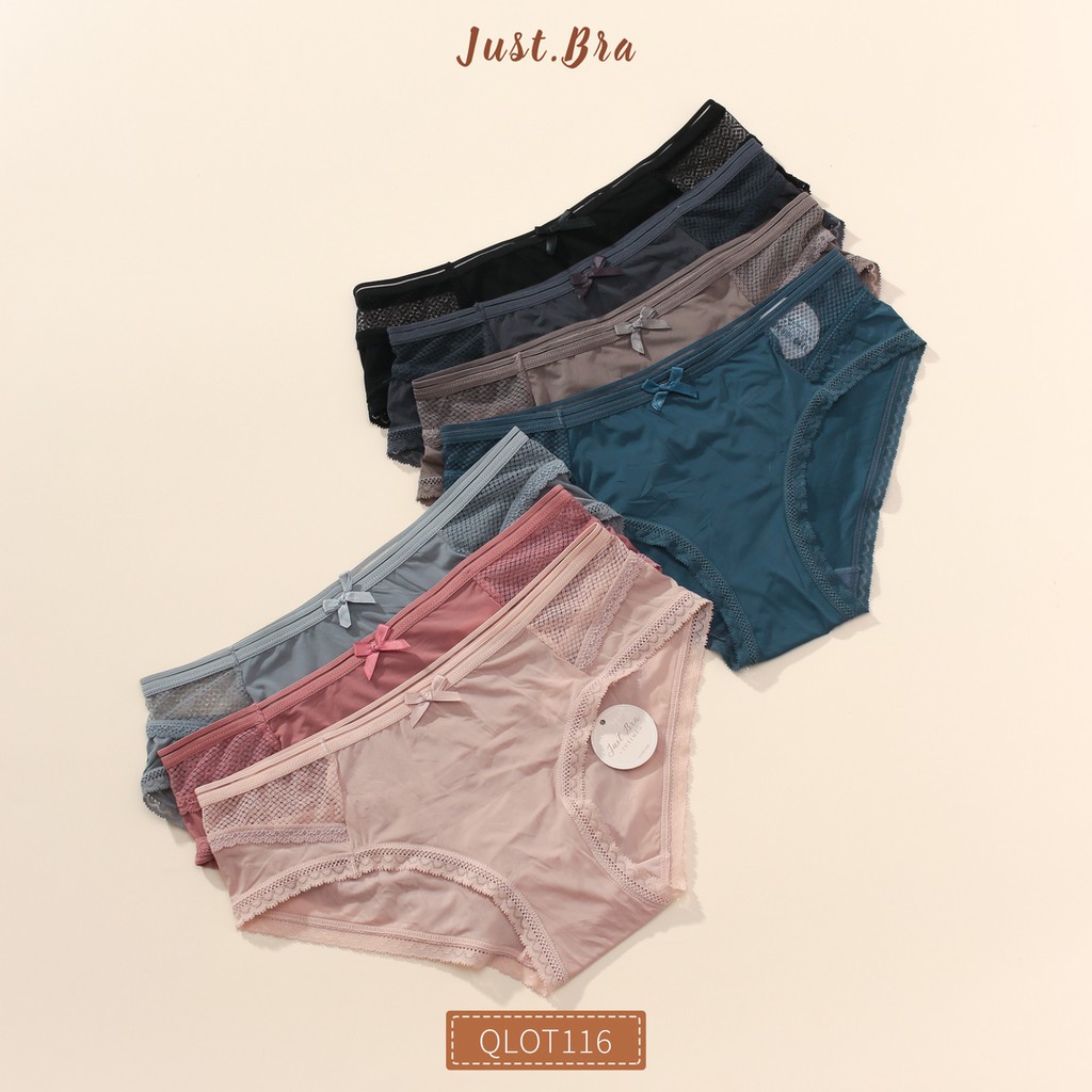 [Mã WABRJM12 giảm 10% đơn 99K] Quần lót nữ Just Bra Su mix ren họa tiết thanh lịch, quyến rũ QLOT116 | BigBuy360 - bigbuy360.vn