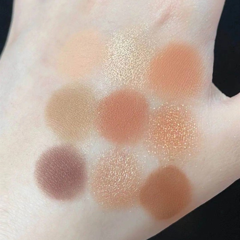 Phấn mắt DAILINI YBOBY bảng 9 ô màu Nhũ, Kim Tuyến Chính Hãng Nội địa Trung