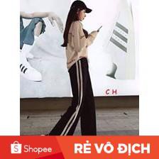 Quần ống rộng 3 sọc