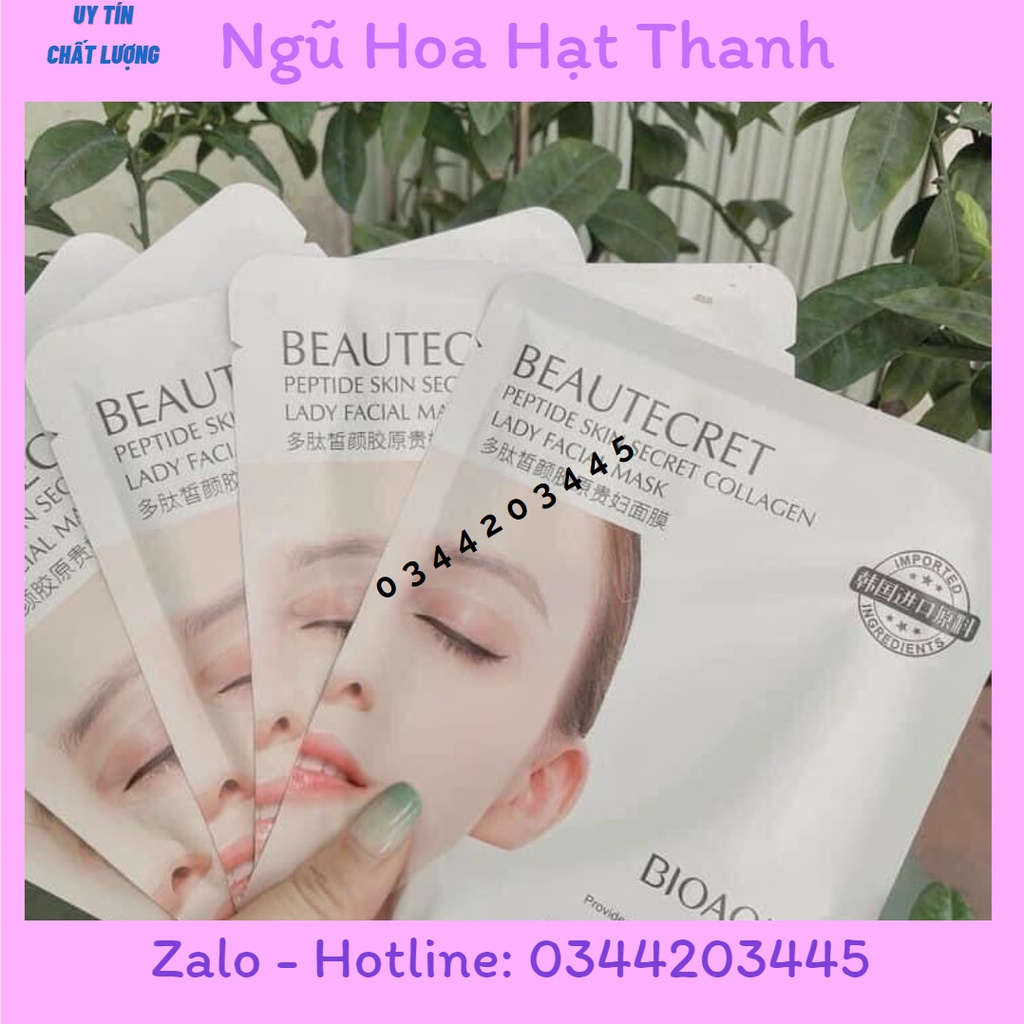 Mặt nạ Thạch thủy tinh collagen dưỡng ẩm sáng da cam kết hàng chuẩn