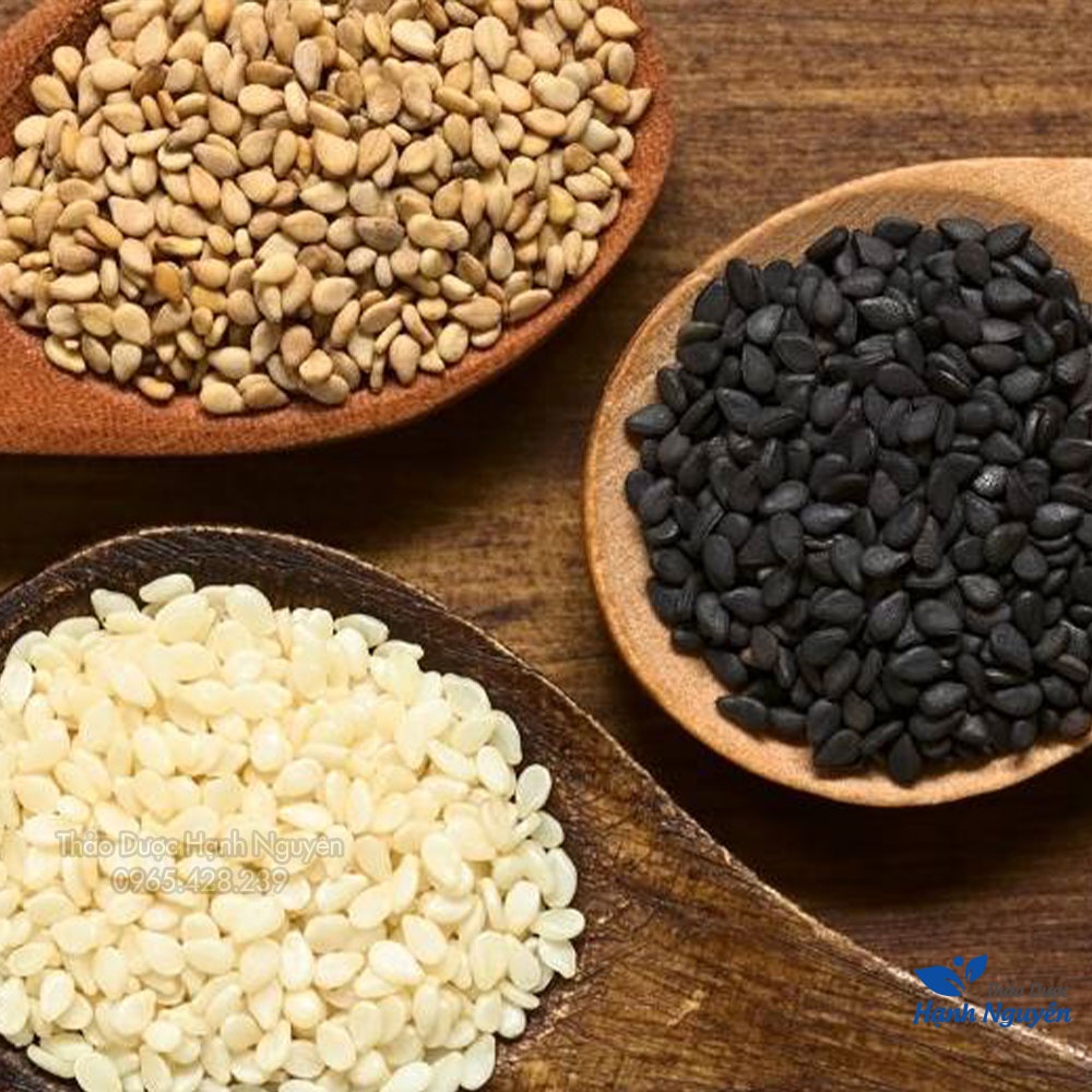 Hạt mè (Vừng) trắng, đen 500g (Dùng làm bánh, nấu ăn, làm sữa hạt) - Thảo Dược Hạnh Nguyên