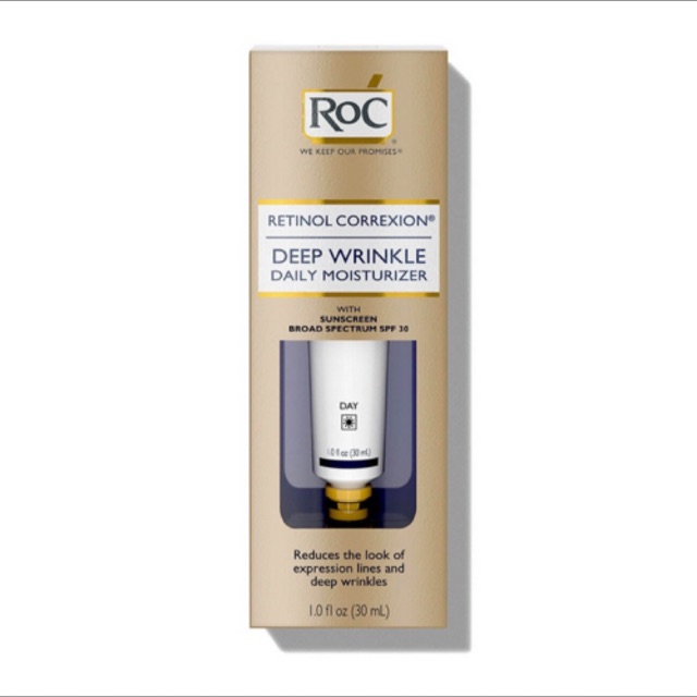 Kem chống nhăn ban ngày Roc Retinol Corecxion Deep Wrinkle Daily Moisturizer spf30 30ml
