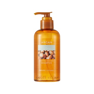 Dầu gội phục hồi hư tổn Nature Republic Argan Essential Deep Care Shampoo 300ml