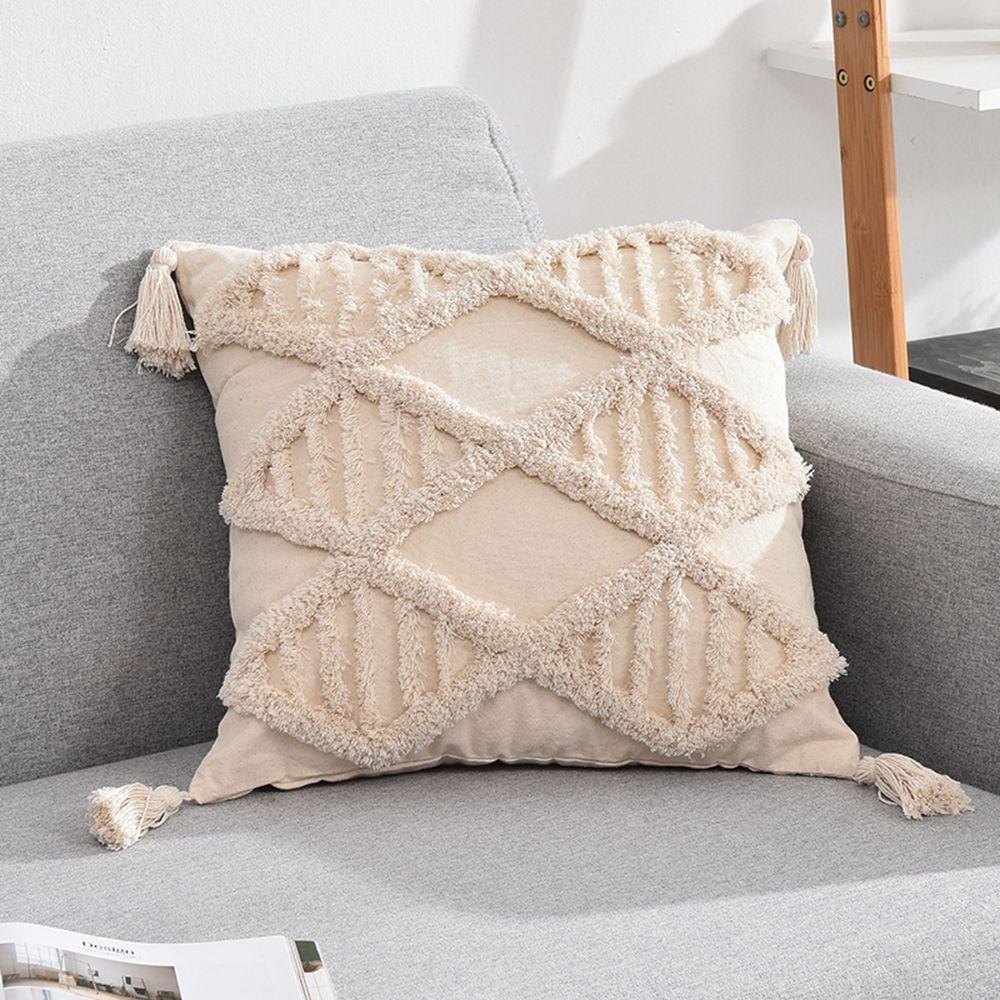 Vỏ Gối Vải Không Dệt Handmade Phong Cách Bohemia Cho Phòng Khách / Giường Ngủ