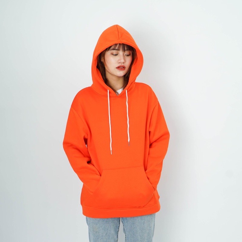 Áo hoodie trơn nam nữ áo hoodie nỉ phong cách ulzzang nhiều màu chất nỉ bông dày đẹp | BigBuy360 - bigbuy360.vn