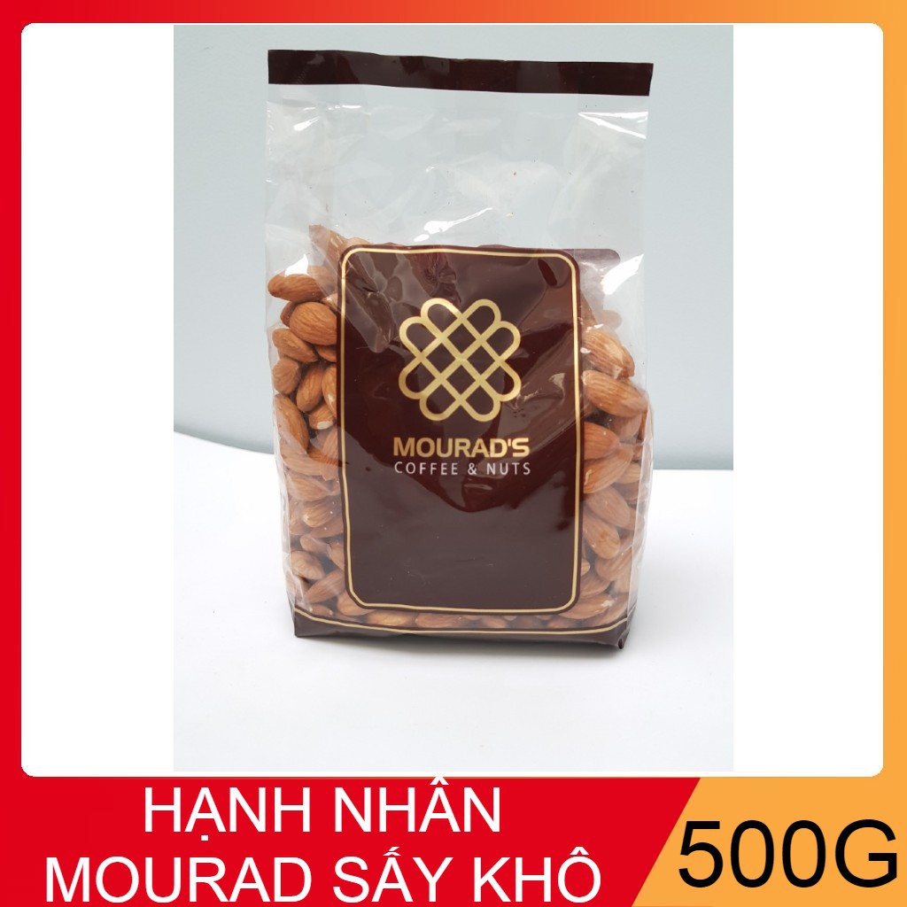 [Mã GROSALE2703 giảm 8% đơn 250K] Hạnh Nhân Nguyên Vị Mourads Khối lượng 500g.