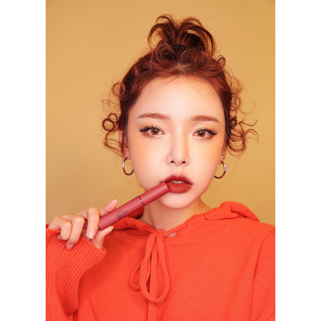 Son Kem Lì tròn 3CE Velvet Lip Tint - Chính hãng