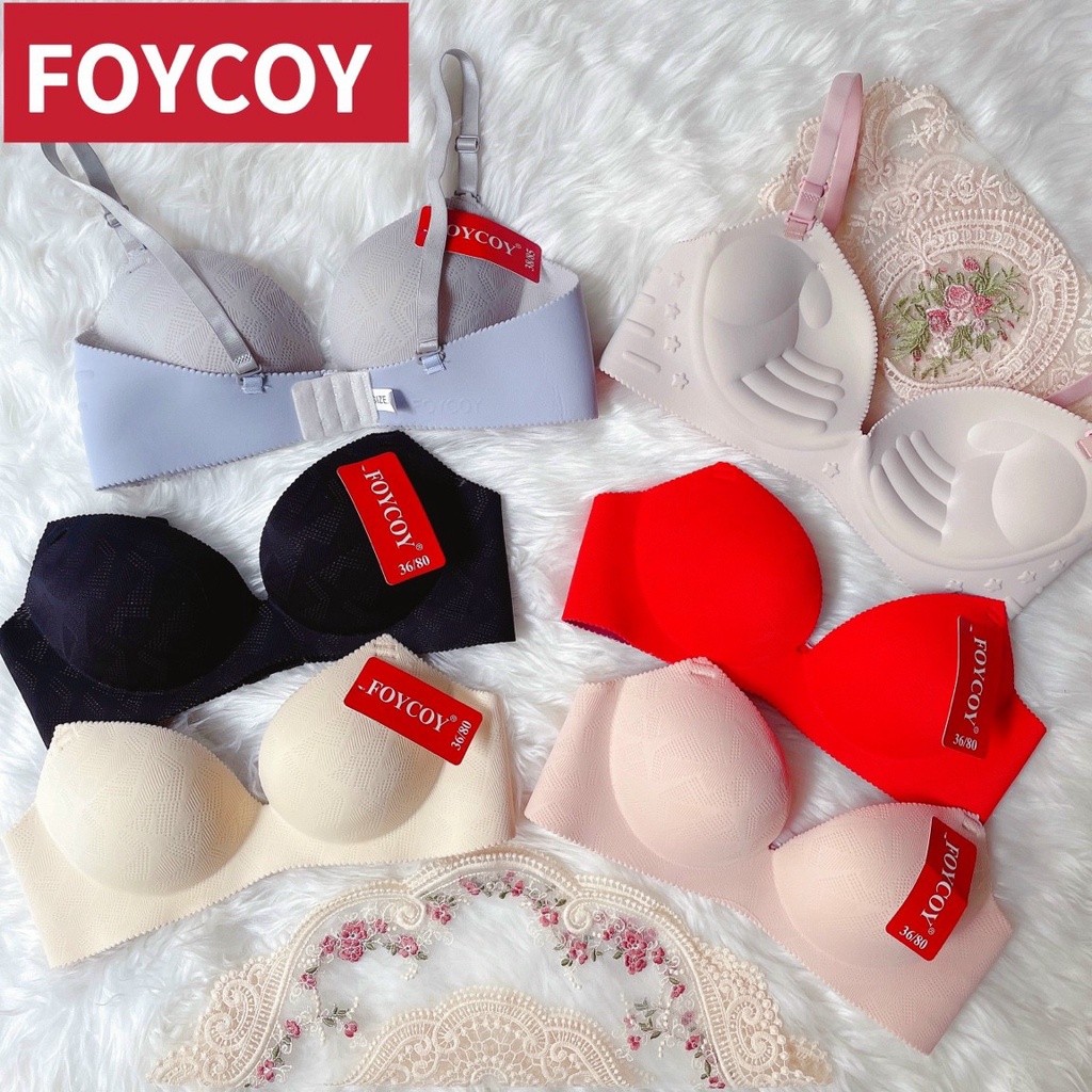 Set 3 áo lót đệm dày không gọng nâng đẩy