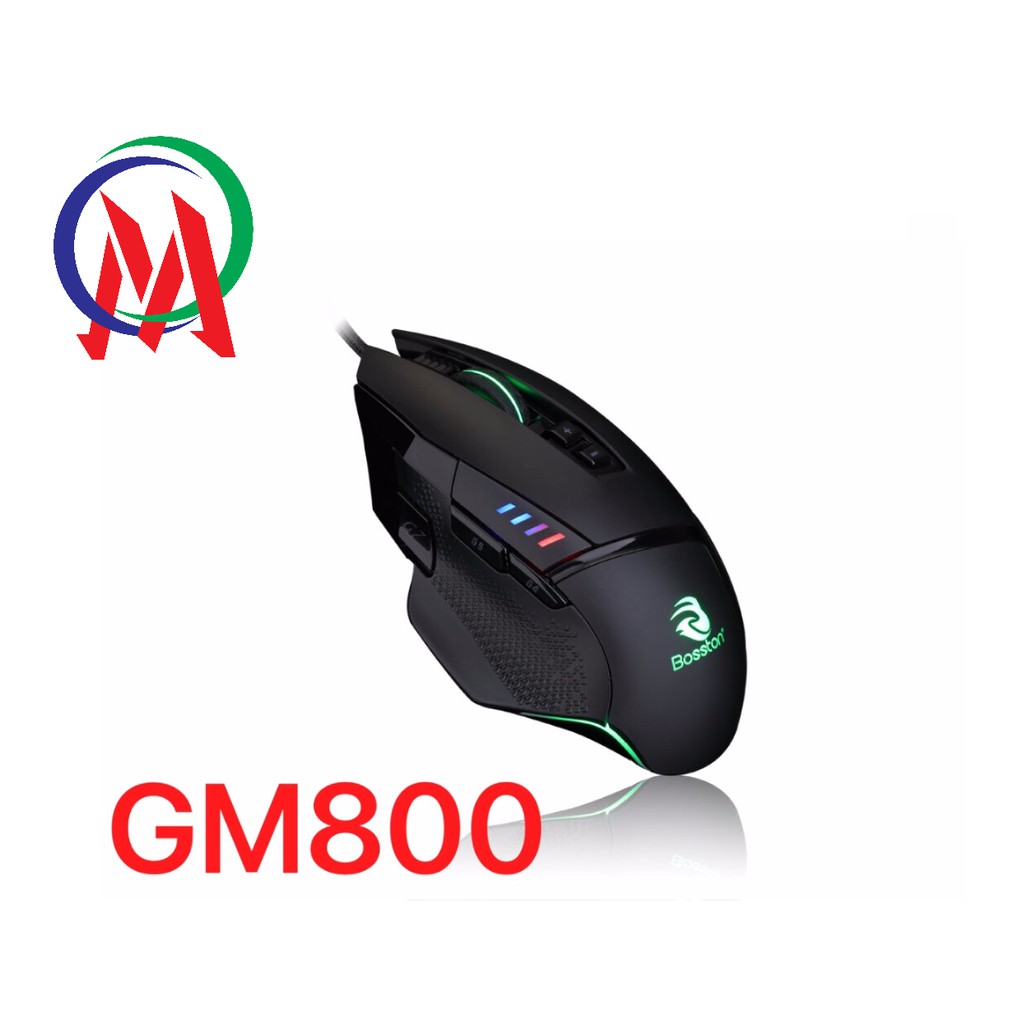 [Mã 267ELSALE hoàn 7% đơn 300K] Chuột Bosston GM800