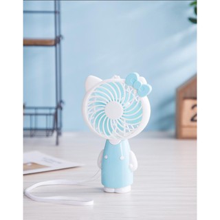 QUẠT MINI CẦM TAY HÌNH MÈO 1907