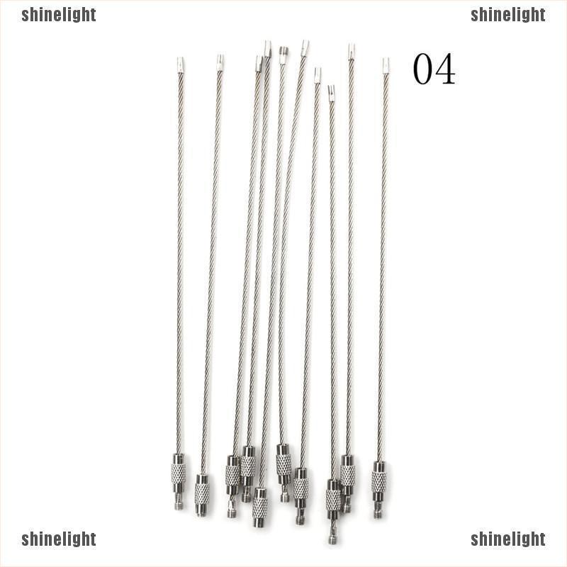 Bộ 10 Thép Không Gỉ Bền Bỉ 10 / 15 / 20cm